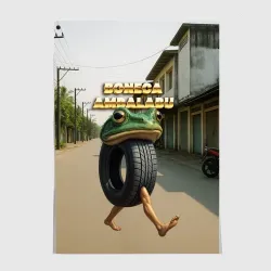 Постер Boneca Ambalabu мем