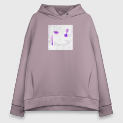 Женское худи Oversize хлопок Anime Nana