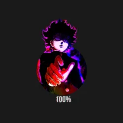 Мужской свитшот хлопок Anime Mob Psycho 100 Shigeo - фото 3