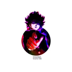 Мужской свитшот хлопок Anime Mob Psycho 100 Shigeo - фото 3