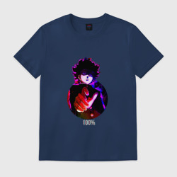 Мужская футболка хлопок Anime Mob Psycho 100 Shigeo