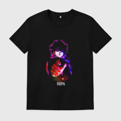 Мужская футболка хлопок Anime Mob Psycho 100 Shigeo
