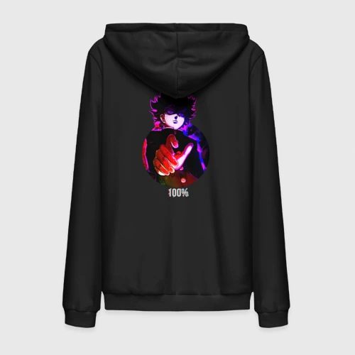 Мужская толстовка на молнии хлопок Anime Mob Psycho 100 Shigeo