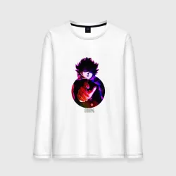 Мужской лонгслив хлопок Anime Mob Psycho 100 Shigeo