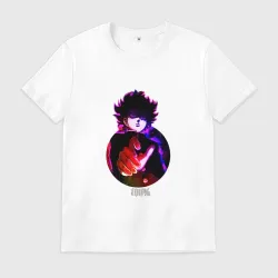 Мужская футболка хлопок Anime Mob Psycho 100 Shigeo