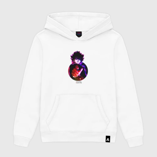 Мужская толстовка хлопок Anime Mob Psycho 100 Shigeo