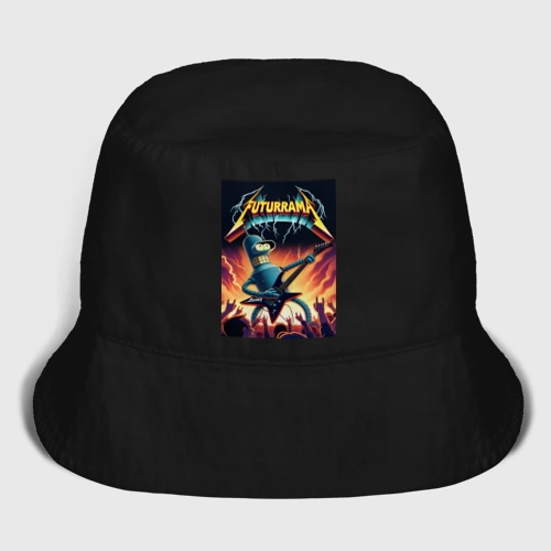 Мужская панама хлопок Bender cool thrash rock guitarist - Futurama