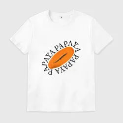 Мужская футболка хлопок Папайя