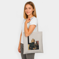 Шоппер BioNature Девушки и старый водолазный шлем ретрофутуризм поп-арт 1970-е - фото 2