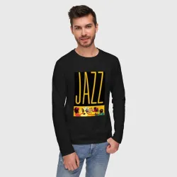 Мужской лонгслив хлопок Jazz people - фото 2