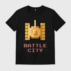 Мужская футболка хлопок Battle city