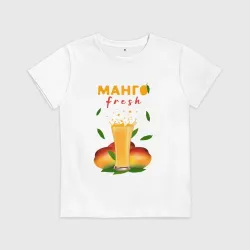 Детская футболка хлопок Манго fresh