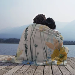 Плед 3D Цветы полевые - фото 2