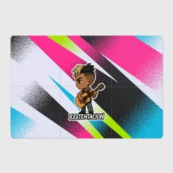 Магнитный плакат 3Х2 XXXTentacion в мультяшном стиле