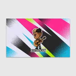 Бумага для упаковки 3D XXXTentacion в мультяшном стиле
