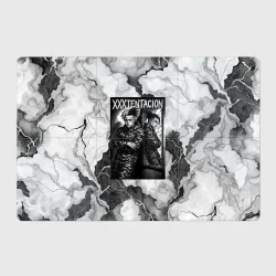 Магнитный плакат 3Х2 XXXTentacion облокотился об зеркало 