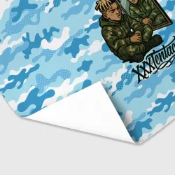 Бумага для упаковки 3D XXXTentacion сидит рядом с зеркалом  - фото 2