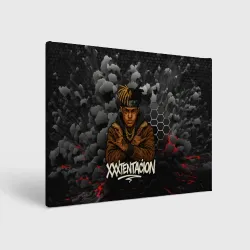 Холст прямоугольный XXXTentacion со скрещенными руками