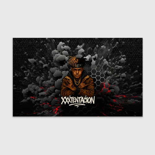 Бумага для упаковки 3D XXXTentacion со скрещенными руками
