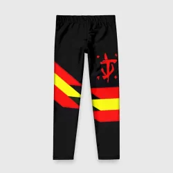 Детские леггинсы 3D Doom геометрия