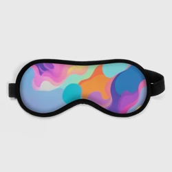 Маска для сна 3D Разноцветные красивые облака