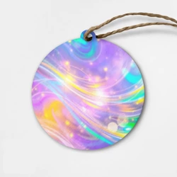 Деревянная игрушка круг Волшебный мистический космос