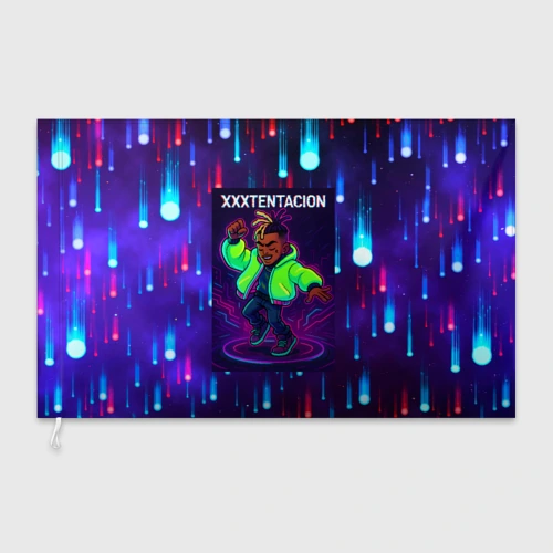 Флаг 3D XXXTentacion танцор