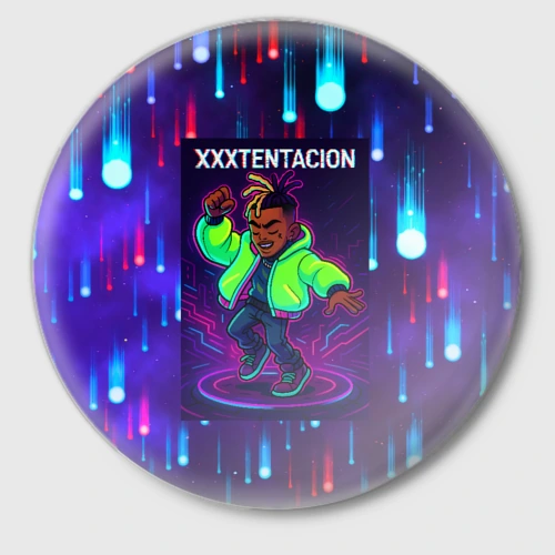 Значок XXXTentacion танцор