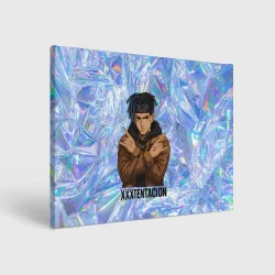 Холст прямоугольный XXXTentacion  - скрещенные руки