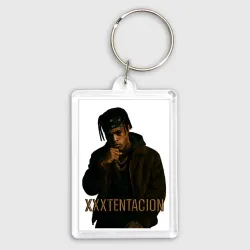 Брелок прямоугольный 35*50 XXXTentacion c кулаком
