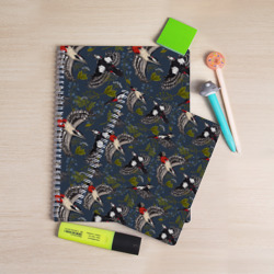 Тетрадь Дятлы и цветы - фото 2