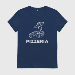 Женская футболка хлопок Pizzeria
