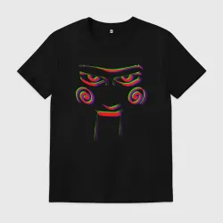 Мужская футболка хлопок Face saw