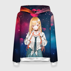 Женская толстовка 3D Марин Китагава с любовью - Эта фарфоровая кукла влюбилась