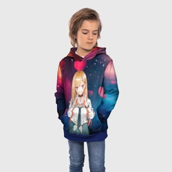 Детская толстовка 3D Марин Китагава с любовью - Эта фарфоровая кукла влюбилась - фото 2