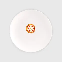 Тарелка Улыбчивая пицца
