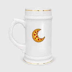 Кружка пивная Лунная пицца