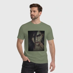 Мужская футболка хлопок Вай  Vi here was Arcane league of Legends - фото 2