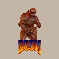 Мужской свитшот хлопок Doom солдат - фото 2