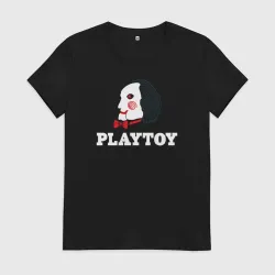 Женская футболка хлопок Playtoy