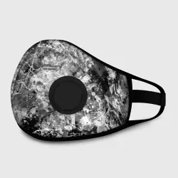 Маска из неопрена Абстракция - black stone