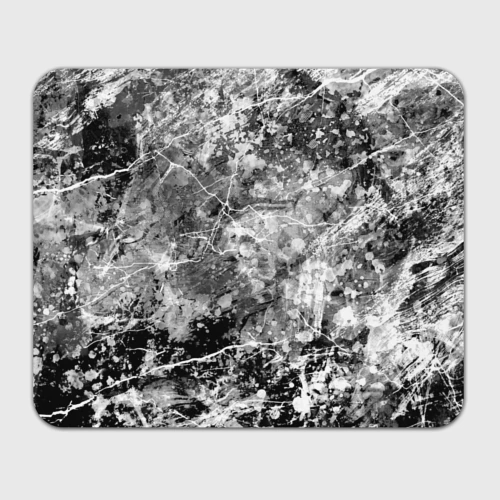 Прямоугольный коврик для мышки Абстракция - black stone