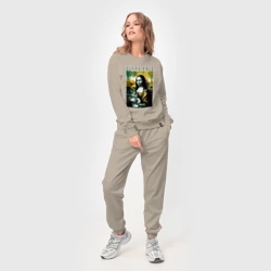 Женский костюм хлопок Кот и Мона Лиза - фото 2