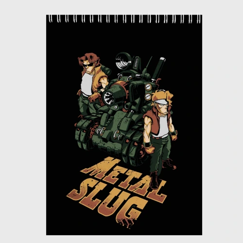 Скетчбук Metal slug - tank