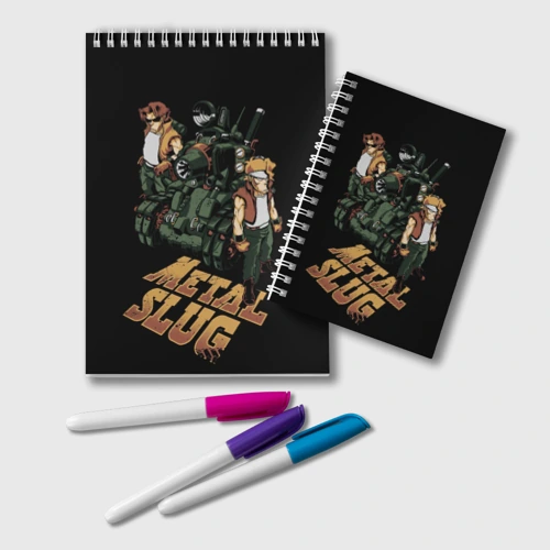 Блокнот Metal slug - tank