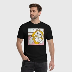 Мужская футболка хлопок Driving in my truck right after a beer - фото 2