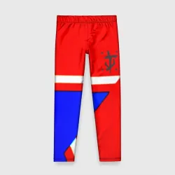 Детские леггинсы 3D Doom star geometry