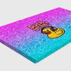 Холст прямоугольный Duck yeah - утка в наушниках  - фото 3