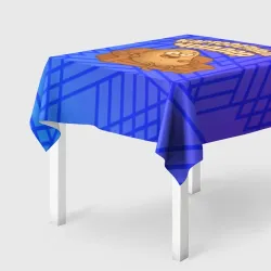 Скатерть 3D Картофельный чиллер на диване