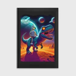 Ежедневник Bender bending robot riding a tyrannosaurus - planet express